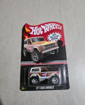 Hot Wheels '67 Ford Bronco Collector Edition