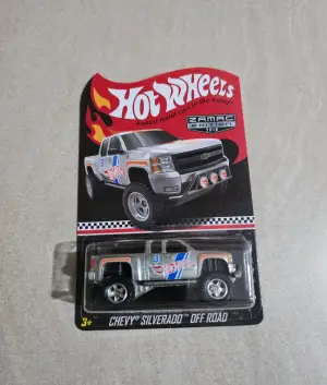 Hot Wheels Chevy Silverado Off Road ZAMAC Collector Edition