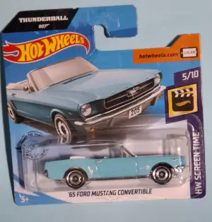 Hot Wheels '65 FORD MUSTANG CONVERTIBLE
