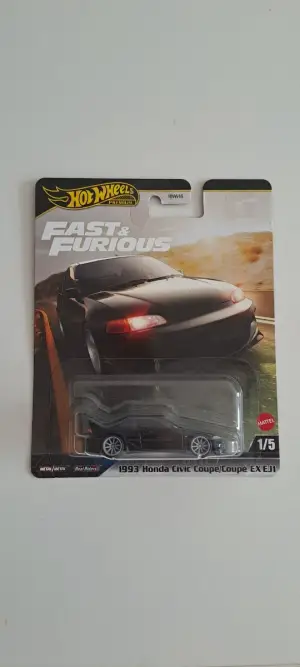 Hot Wheels 1993 HONDA CIVIC COUPE EX EJ1