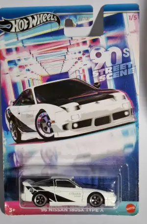 Hot Wheels '96 NISSAN 180SX Type X