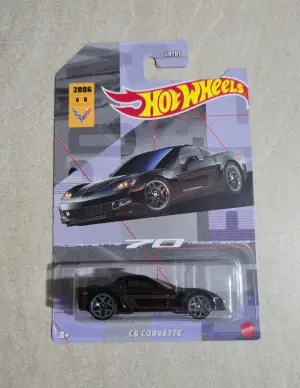 Hot Wheels C6 Corvette 1:64 - Minigaraža