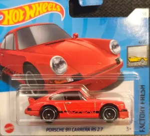 Hot Wheels Porsche 911 Carrera RS 2.7