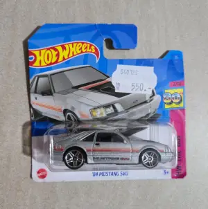 Hot Wheels '84 Mustang SVO