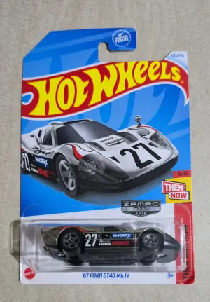 Hot Wheels '67 Ford GT40 Mk.IV ZAMAC