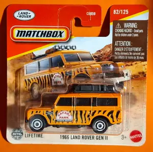 Matchbox 1966 LAND ROVER GEN II