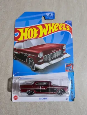 Hot Wheels '55 Chevy  1:64 - Minigaraža