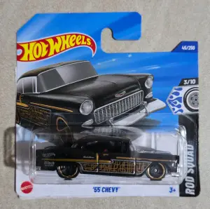 Hot Wheels '55 Chevy  1:64 - Minigaraža