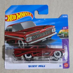 Hot Wheels '59 Chevy Impala 1:64 - Minigaraža