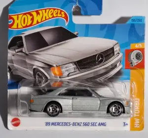 Hot Wheels '89 MERCEDES-BENZ 560 SEC AMG