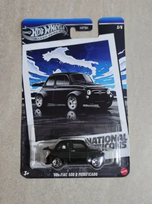 Hot Wheels '60s Fiat 500 D Modificado