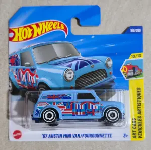 Hot Wheels '67 Austin Mini Van