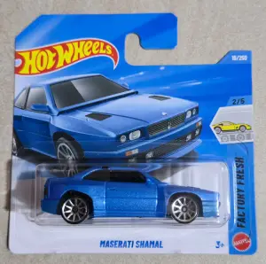Hot Wheels Maserati Shamal  1:64 - Minigaraža