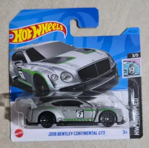 Hot Wheels 2018 Bentley Continental GT3  1:64 - Minigaraža