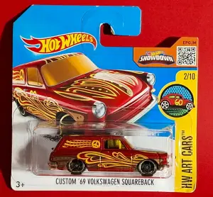 Hot Wheels CUSTOM '69 VOLKSWAGEN SQUAREBACK