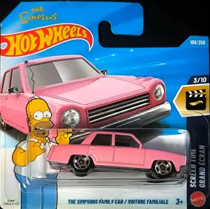 Hot Wheels The simsons family car 1:64 - Minigaraža