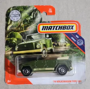 Matchbox '74 Volkswagen Type 181 1:64 - Minigaraža