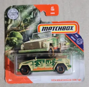 Matchbox '74 Volkswagen Type 181 1:64 - Minigaraža