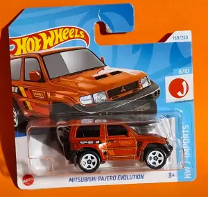Hot Wheels MITSUBISHI PAJERO EVOLUTION 
