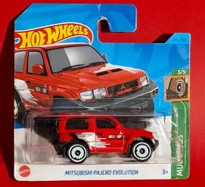 Hot Wheels MITSUBISHI PAJERO EVOLUTION 
