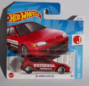 Hot Wheels '92 HONDA CIVIC EG