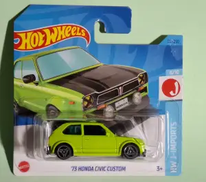 Hot Wheels '73 HONDA CIVIC CUSTOM