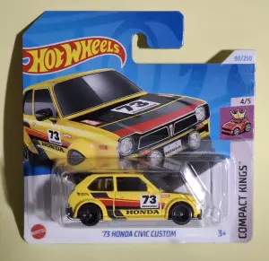 Hot Wheels '73 HONDA CIVIC CUSTOM