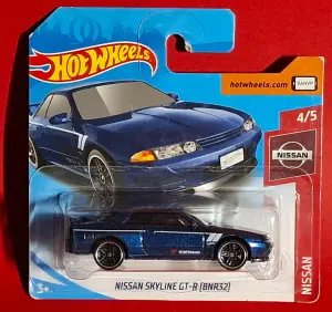 Hot Wheels NISSAN SKYLINE GT-R (BNR32)