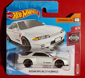 Hot Wheels NISSAN SKYLINE GT-R (BNR32)