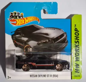 Hot Wheels NISSAN SKYLINE GT-R (R34)