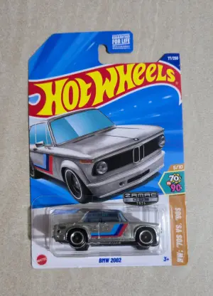Hot Wheels BMW 2002 ZAMAC