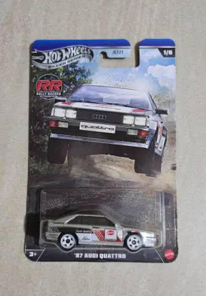 Hot Wheels '87 Audi Quattro 1:64 - Minigaraža