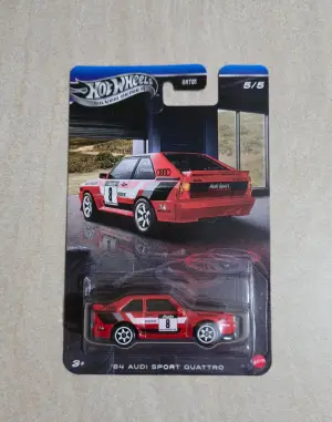 Hot Wheels '84 Audi Sport Quattro