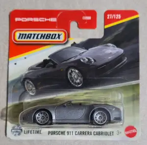 Matchbox Porsche 911 Carrera Cabriolet