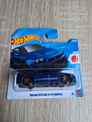 Hot Wheels NISSAN SKYLINE GT-R (BNR34)