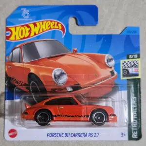 Hot Wheels Porsche 911 Carrera RS 2.7 1:64 - Minigaraža