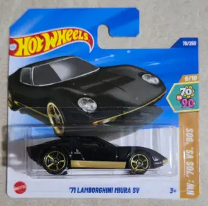 Hot Wheels '71 Lamborghini Miura SV