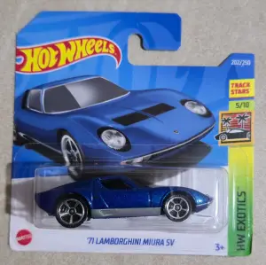 Hot Wheels '71 Lamborghini Miura SV