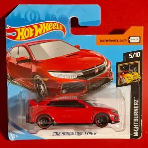 Hot Wheels 2018 HONDA CIVIC TYPE R