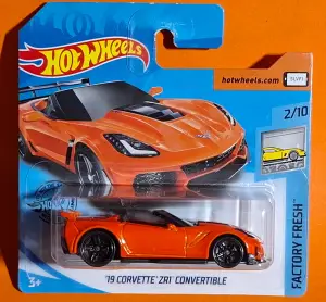 Hot Wheels '19 CORVETTE ZR1 CONVERTIBLE