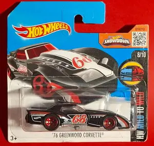 Hot Wheels '76 GREENWOOD CORVETTE 