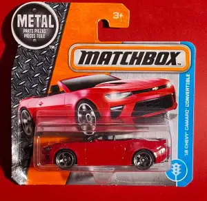 Matchbox '16 CHEVY CAMARO CONVERTIBLE