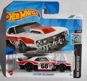 Hot Wheels CUSTOM '68 CAMARO 