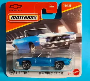 Matchbox 1969 CAMARO SS 396