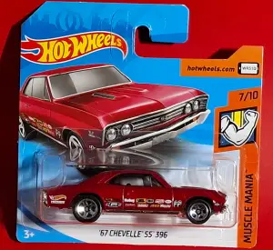 Hot Wheels '67 CHEVELLE SS 396