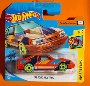 Hot Wheels '92 FORD MUSTANG 