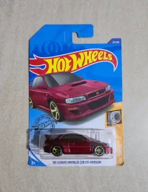 Hot Wheels '98 Subaru Impreza 22B-STi Version