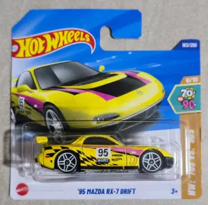 Hot Wheels '95 Mazda RX-7 Drift