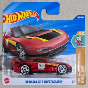 Hot Wheels '95 Mazda RX-7 Drift