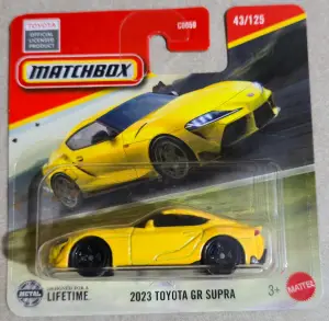 Matchbox 2023 Toyota GR Supra